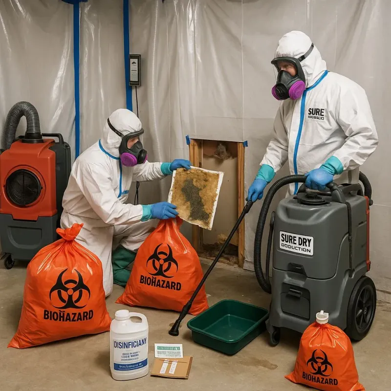 Contaminated Water Handling Protocols process in Manhattan, IL
